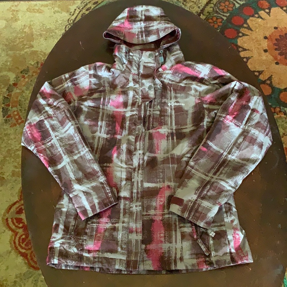 Columbia Omni-tech waterproof breathable Interchange jacket